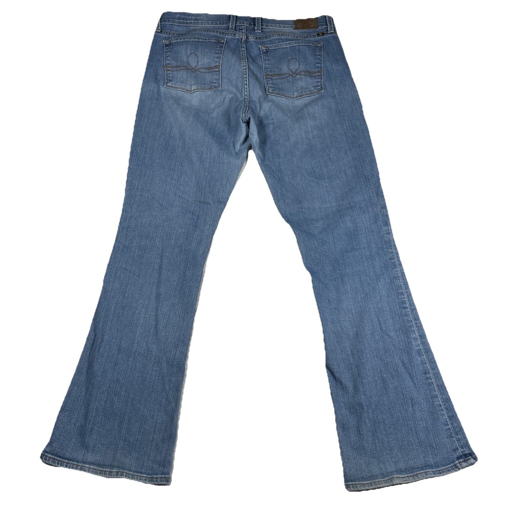 Lucky‎ Brand Jeans Womens Size 14/32 Blue Light Wash Denim Jeans Sofia Boot - Picture 2 of 9